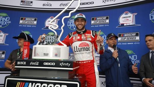 Il vincitore della gara ad Austin, Chase Elliott