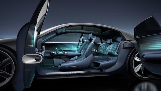 L’abitacolo iper moderno di Hyundai Prophecy concept EV