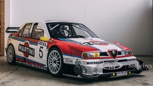 L'Alfa Romeo 155 V6 TI Itc del 1996. Foto: RM Sotheby's