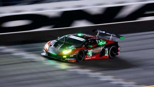 La Lamborghini Huracn vincitrice con Caldarelli a Daytona (2020) in classe GTD