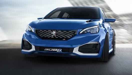 La Peugeot 308 R Hybrid del 2013