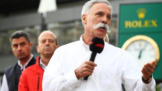 Chase Carey, presidente della Formula 1. Getty