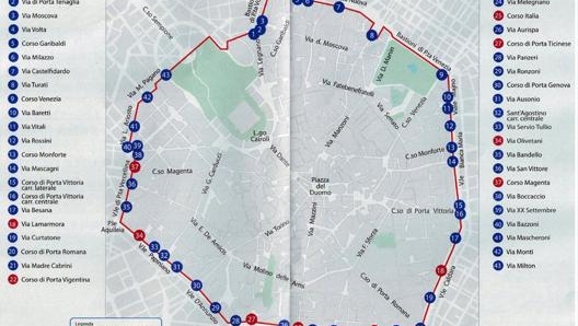 L’Area C è stata attivata nel 2012, più piccola della precedente ma con limiti di accesso molto più restrittivi. Vi si accedete attraverso 43 varchi