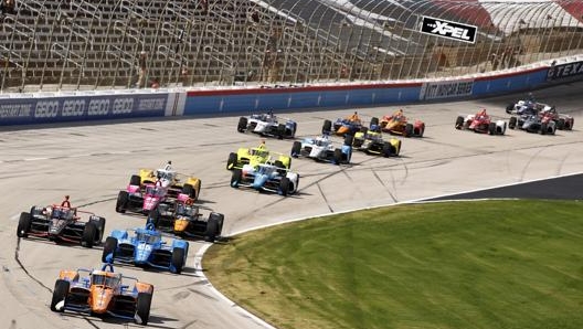 L’ultima gara di Indycar 2021, in Texas, vinta da O’Ward. Afp