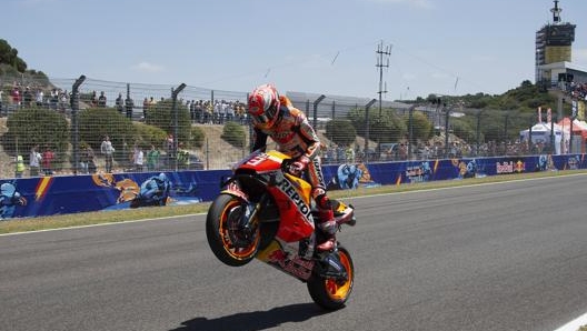 Marc Marquez vince il GP di Jerez del 2019. Getty