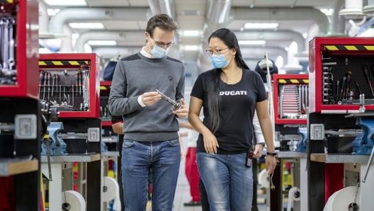 L'ambiente di lavoro in Ducati