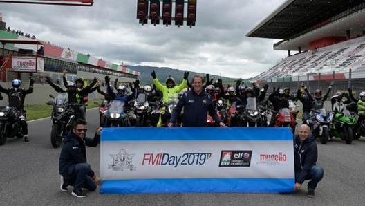 Una manifestazione della FMI al Mugello