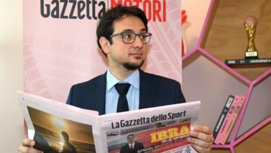 Eligio Catarinella in Gazzetta. Foto: Fabio Bozzani