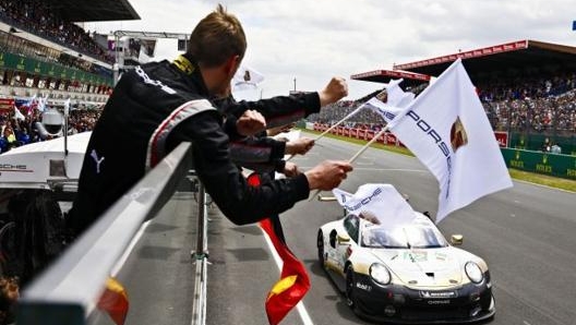 Un’immagine di ‘Endurance’, il bellissimo documentario prodotto da Porsche