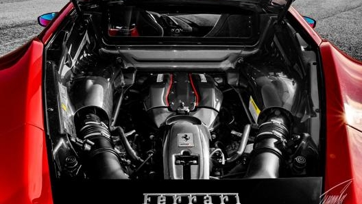 Lo straordinario motore V8 biturbo della Ferrari 488 Pista