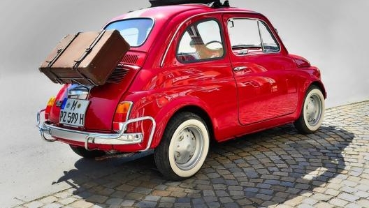 Una Fiat 500 d'epoca