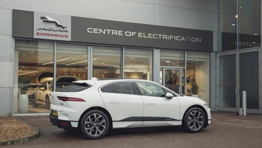 La Jaguar I-Pace è l’unico modello elettrico del Gruppo Jaguar Land Rover