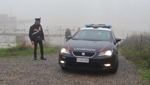 Un posto di controllo in provincia di Alessandria. Ansa