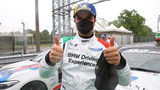 Vitantonio Liuzzi ha partecipato al monomarca sulla Bmw M2 CS Racing condivisa con il giornalista della Gazzetta Lorenzo Baroni