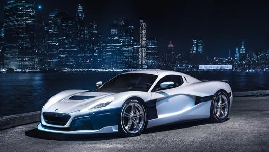 Rimac C—Two, l’auto elettrica da 1914 Cv di potenza massima