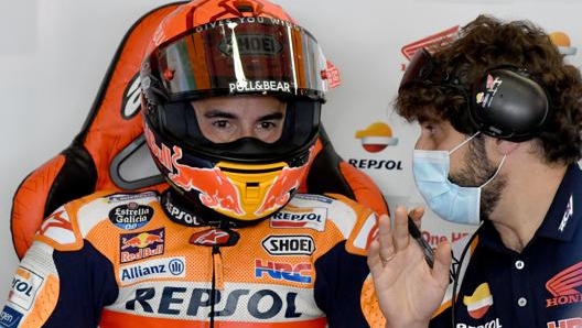 Marc Marquez, 28 anni. Ansa