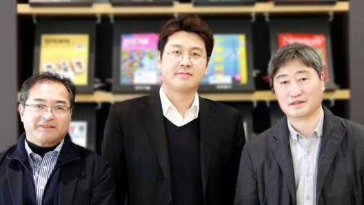 I tre ricercatori Samsung autori della scoperta: Yuichi Aihara, Yong-Gun Lee e Dongmin Im