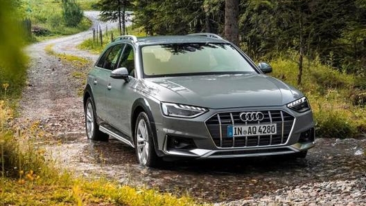 La A4 allroad nasce anche per un off-road non impegnativo