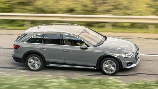 Impeccabile il comportamento stradale della A4 allroad