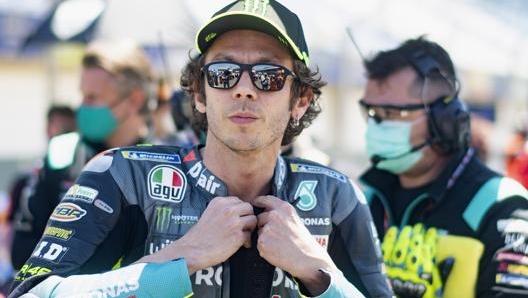 Valentino Rossi, primo anno con la Yamaha Petronas. Getty