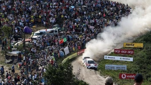 L’atmosfera del Rally di Portogallo 2019: nel 2020 l’evento non si disputò causa pandemia