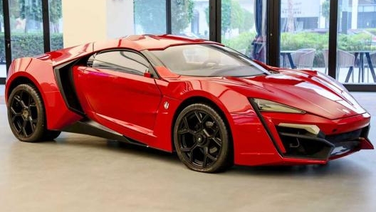 L'unico esemplare di Lykan Hypersport sopravvissuto alle scene di Fast and Furious 7 va all'asta