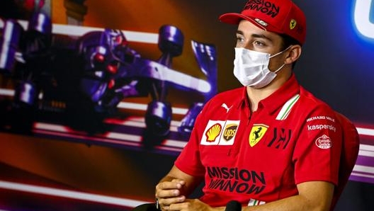 Charles Leclerc è quinto nel Mondiale con 40 punti  .Epa