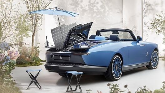 Il lusso Rolls Royce con una visione nautica