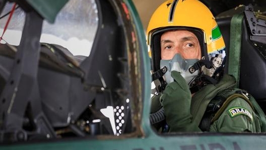 Anche Leonardo Senna, fratello del campione di F1, ha avuto l’occasione di volare su un F-5 Tiger