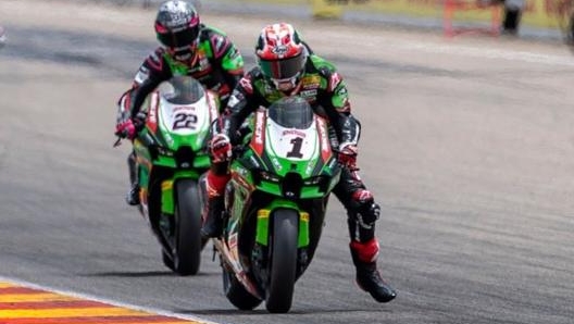 Rea e il suo compagno di squadra Alex Lowes