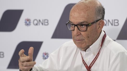 Carmelo Ezpeleta, 74 anni, ceo della Dorna che organizza il Motomondiale. Getty