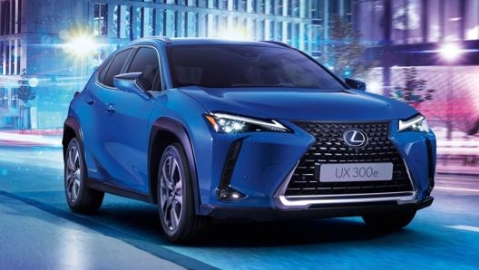 L’autonomia dichiarata  della Lexus UX300e è di 400 km