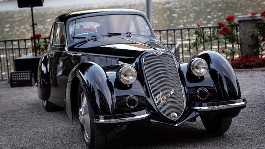 L’Alfa Romeo 8C 2900B vincitrice del Concorso d’eleganza Villa d’Este 2019