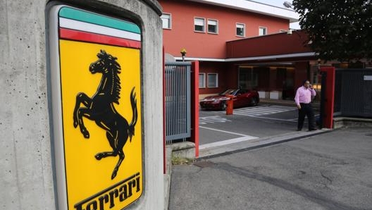 L’ingresso della Ferrari a Maranello. Ansa