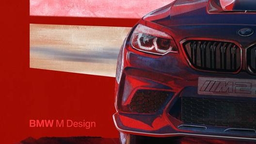 Uno schizzo del frontale della nuova Bmw serie 2