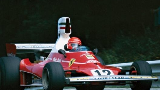 La Ferrari 312T con cui Niki Lauda vinse il suo primo Mondiale