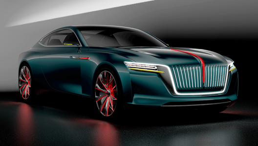 La E-Jing GT, concept elettrica del marchio Hongqi