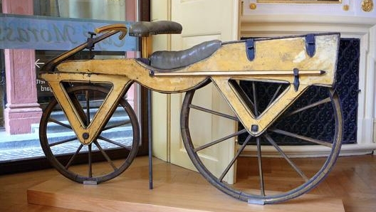 La “Draisina”, antesignana delle moderne biciclette