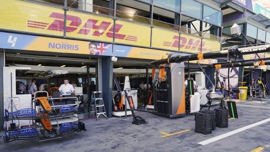 Il box della McLaren a Melbourne. Ap