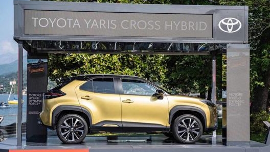 La nuova Toyota Yaris Cross Hybrid ha una potenza massima combinata di 116 cavalli