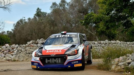 Corrado Fontana vincitore del Rally del Salento 2019 su Hyundai i20 R5