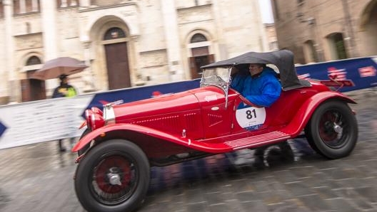 Un’Alfa Romeo a Modena lo scorso anno