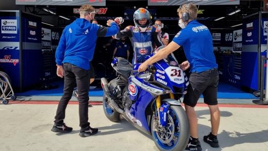 Chiude il podio della Prove Libere 1 l’americano Gerloff e al sua Yamaha del team Grt