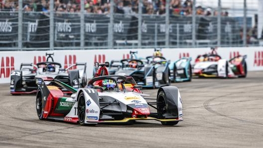 Una fase del Eprix di Berlino del 2019. Getty