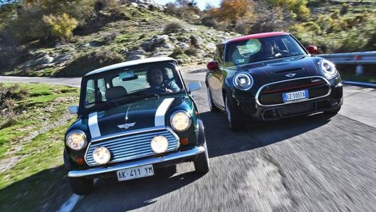 Mini spegnel e sue prime  20 candeline  dell'era Bmw