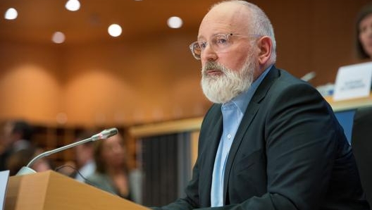 Frans Timmermans è vice-presidente della Commissione europea, Commissario europeo per il clima e il Green Deal europeo