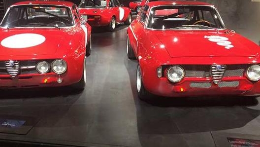 Le Alfa Gta esposte al Museo storico di Arese