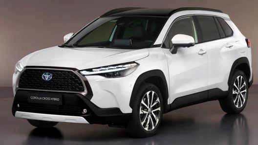 Il Suv ibrido Toyota Corolla Cross, sul mercato dal prossimo autunno