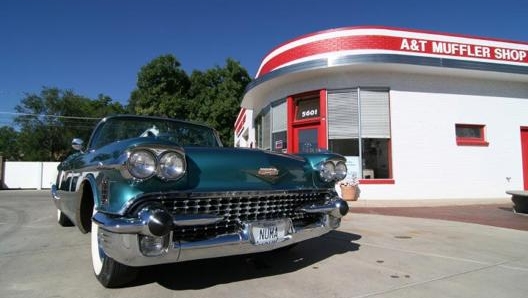 La Cadillac Convertible del 1958 targata Numa. Museo Cussler