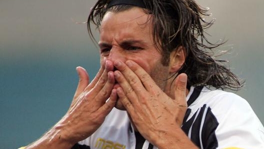 Ciccio Colonnese in maglia Siena. Lapresse